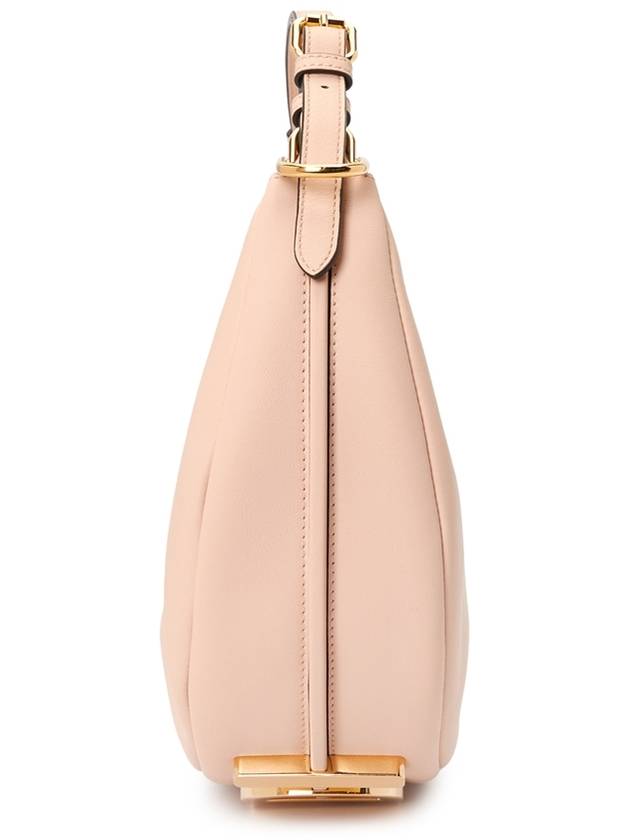 Fendi Fendigraphy Small Hobo Shoulder Bag Pale Pink