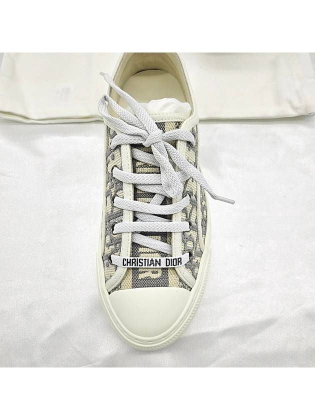 Walk'N'Dior Oblique Low Top Sneakers Grey Dior