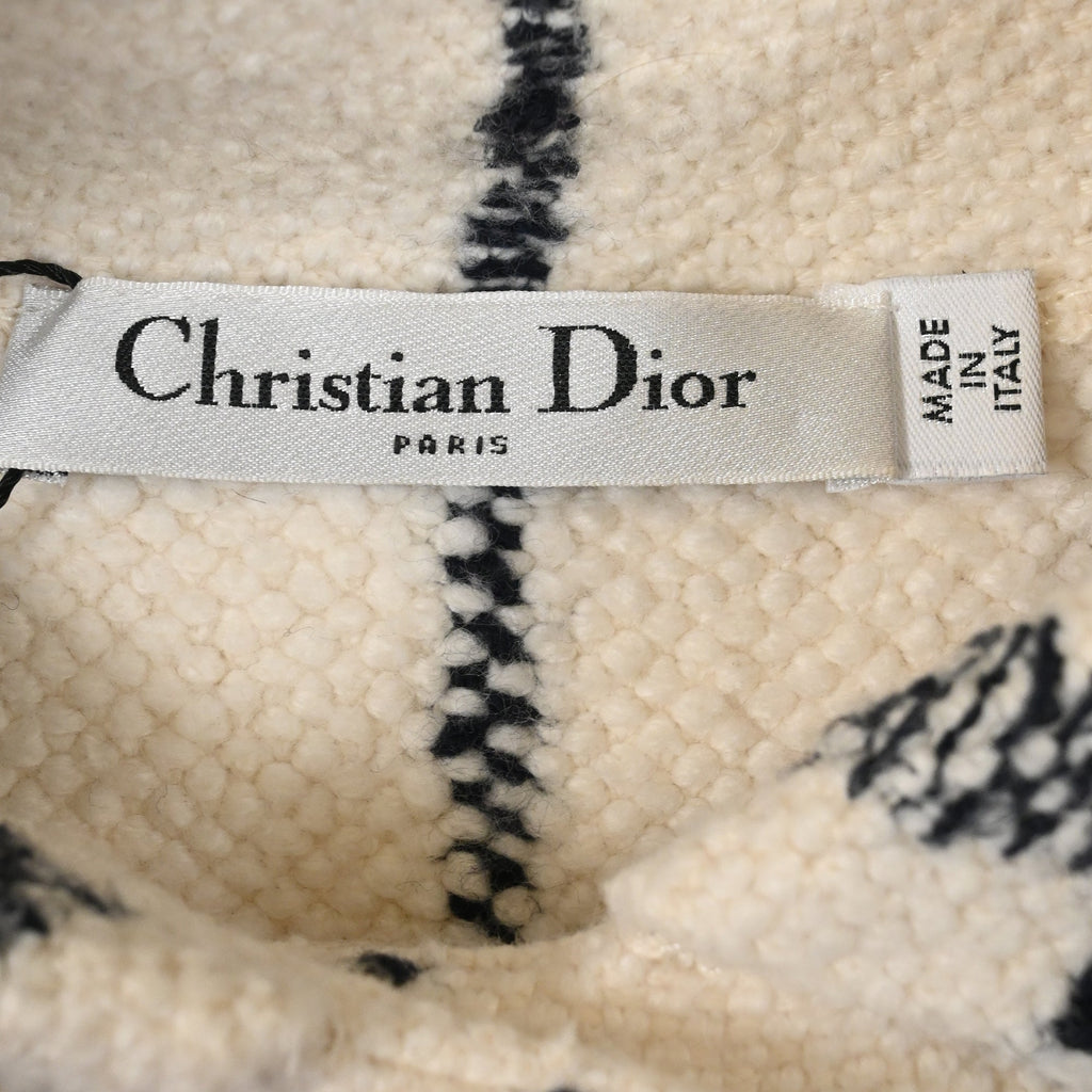 Christian Dior Buttoned Tweed Shirt in Multicolor Wool