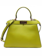 Fendi Peekaboo ISeeU Medium Tote Bag Green