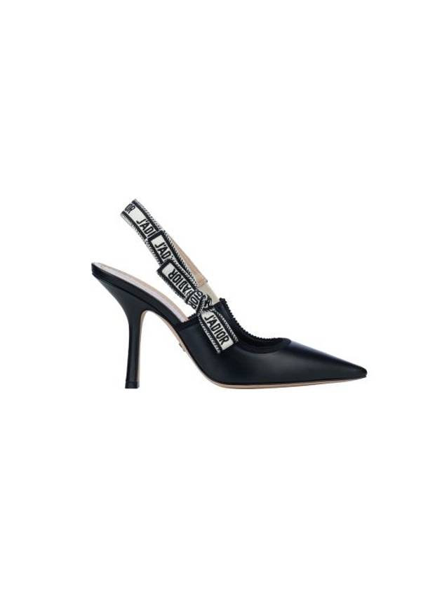J'Adior Slingback Heels Black Dior