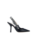 J'Adior Slingback Heels Black Dior