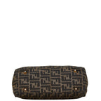 Fendi   Canvas Leather Tote Bag ()