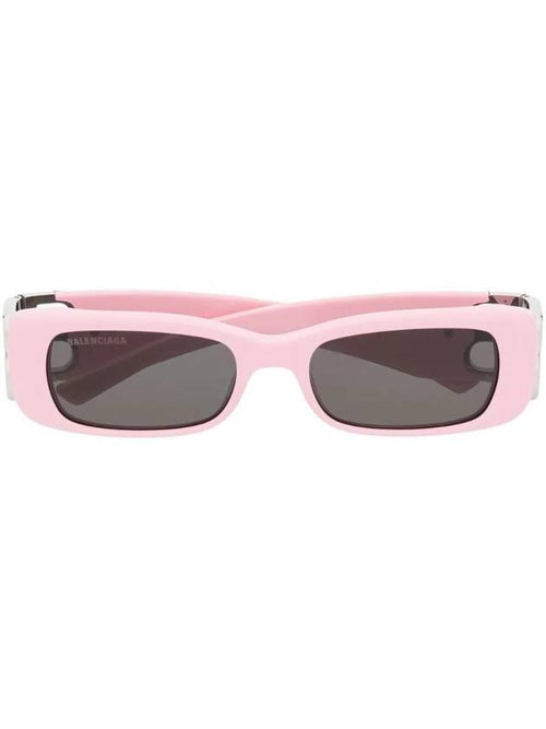 Balenciaga Eyewear Crystal-embellished square frame sunglasses