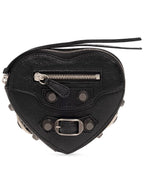 Balenciaga Le Cagole Heart Mini Bag Black