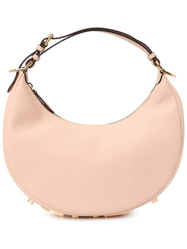 Fendi Fendigraphy Small Hobo Shoulder Bag Pale Pink