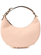 Fendi Fendigraphy Small Hobo Shoulder Bag Pale Pink