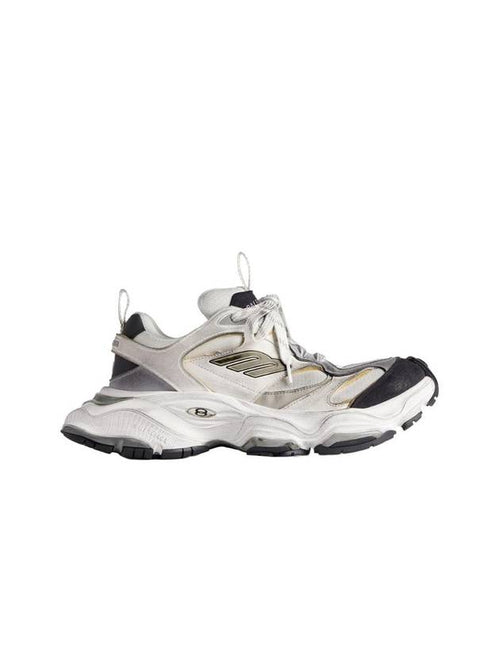 Balenciaga Cargo Low Top Sneakers White Grey