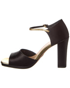 Dior Illusion Satin & Leather Sandal