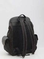 Fendi Drive FF Logo Backpack Black