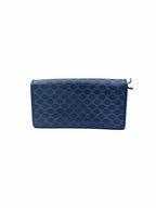CELINE Continental Black, Camel Leather Monogram Wallet