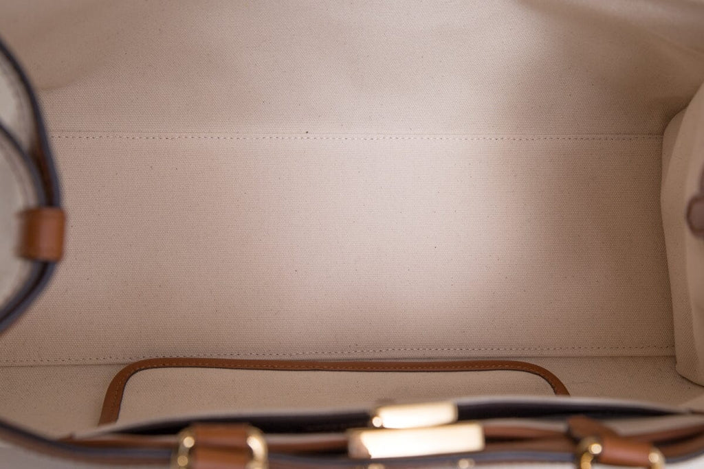 Fendi Ivory SS '21 Jacquard X Tote