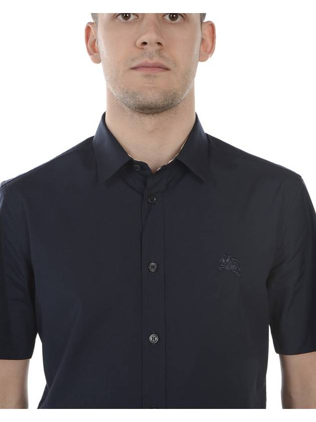Burberry short sleeve shirt 8025765BLU BLUE
