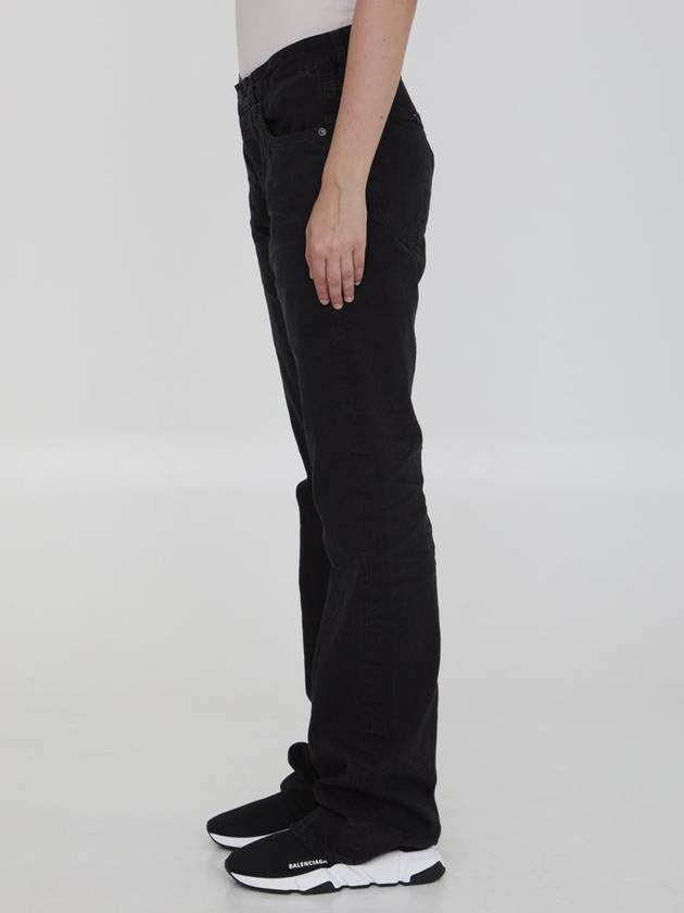 Balenciaga Low Waist Straight Jeans