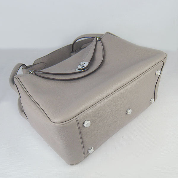 Hermes Lindy 34cm handbag 6208 grey
