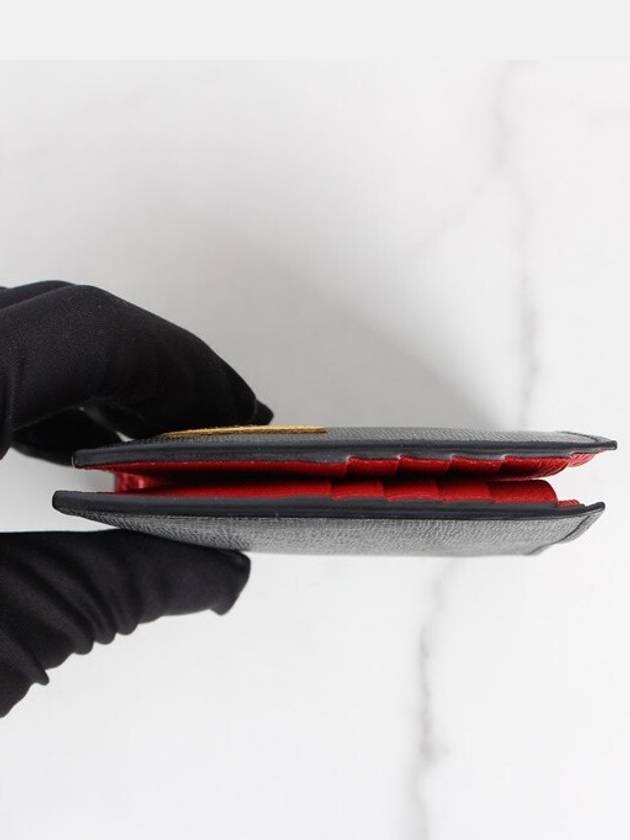Fendi Bagberg half wallet black
