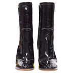 Dior Raf Simons Patent Lucite Boots