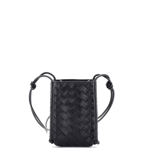 Bottega Veneta The Knot Bag Intrecciato Nappa Mini