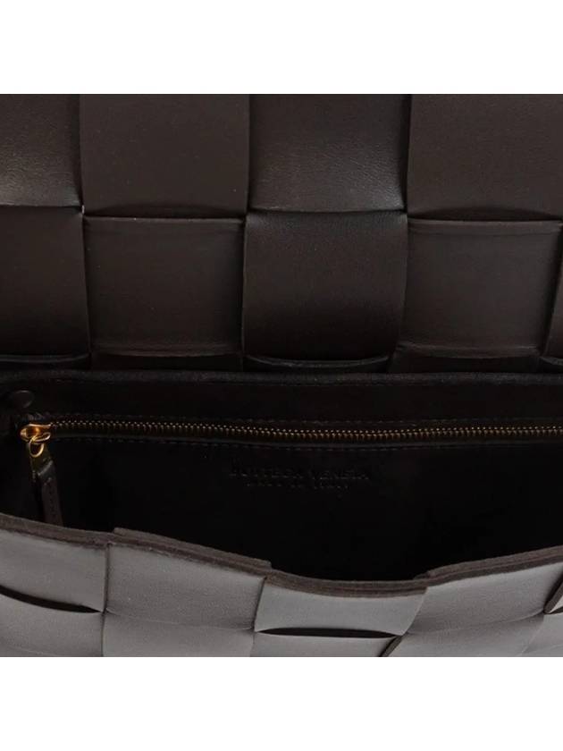 Bottega Veneta Intrecciato Cassette Cross Bag Fondente