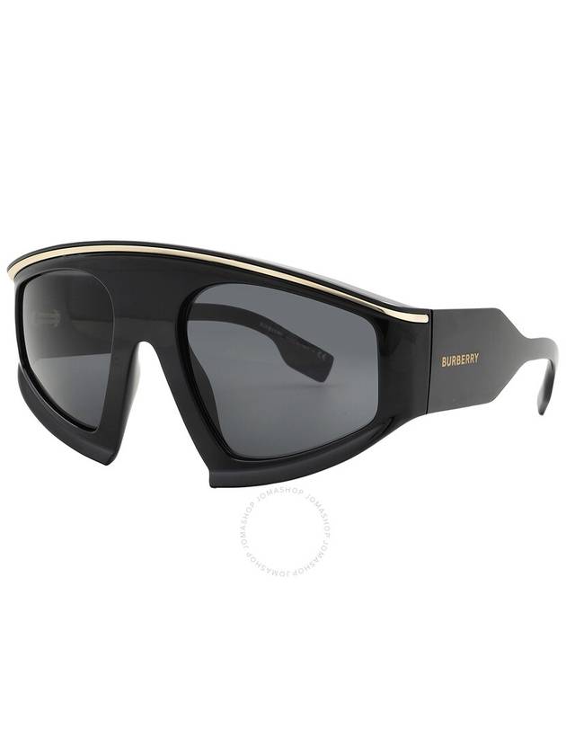 Burberry Burberry Dark Gray Irregular Ladies Sunglasses BE4353 300187 56