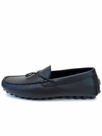 CD Diamond Grained Calfskin Loafers Black Dior