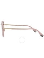 Fendi Fendi Brown Pink Gradient Pilot Men's Sunglasses FE40040U 73G 51