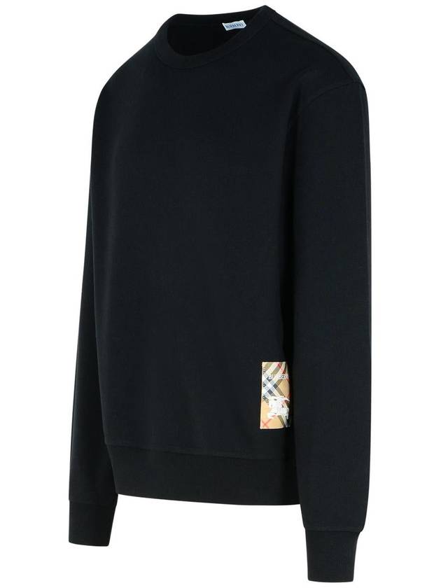 Burberry Burberry Black Cotton Sweatshirt