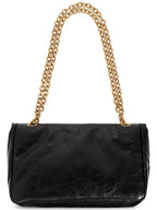 Balenciaga Monaco Small Chain Shoulder Bag Black
