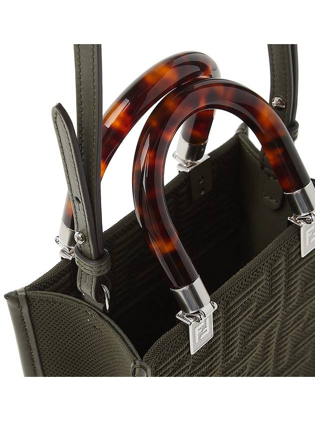 Fendi Sunshine Mini Cross Bag Green