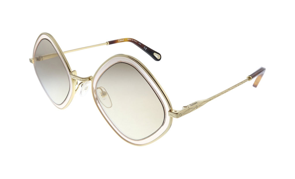 Chloe CE165S Gold Rectangle Sunglasses