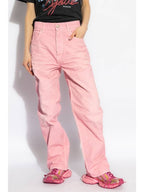 Balenciaga Balenciaga Jeans With Pockets, Women's, Pink