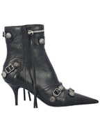 Balenciaga Cargol Ankle Chelsea Boots Black