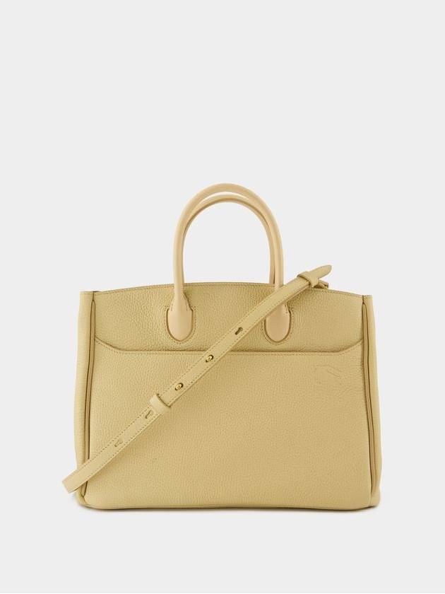 Burberry Rocking Horse Small Tote Bag Sand