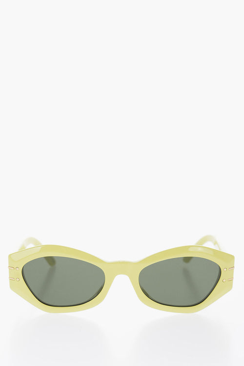 Dior Solid Color Dior Signature Ovale-Frame Sunglasses