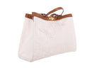 Fendi Ivory SS '21 Jacquard X Tote