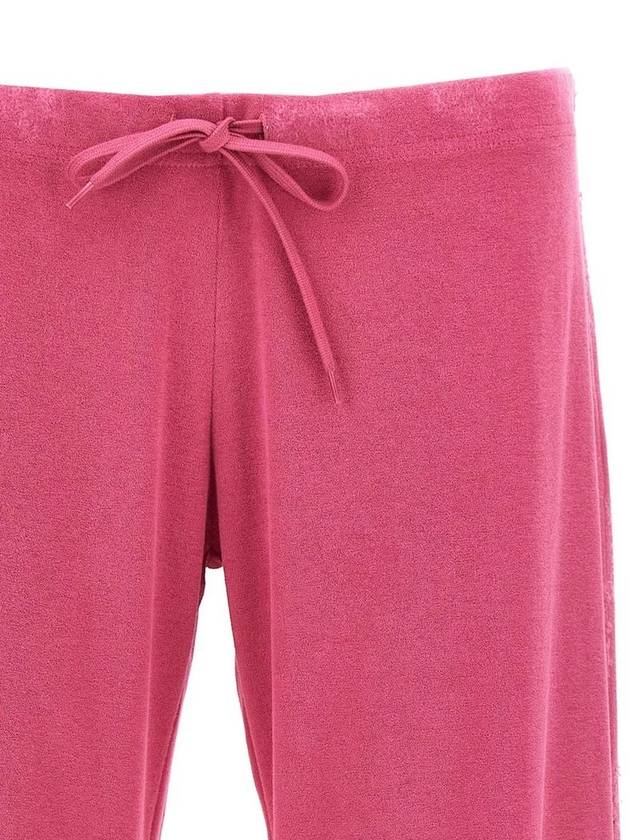 Balenciaga drawstring track pants dark pink