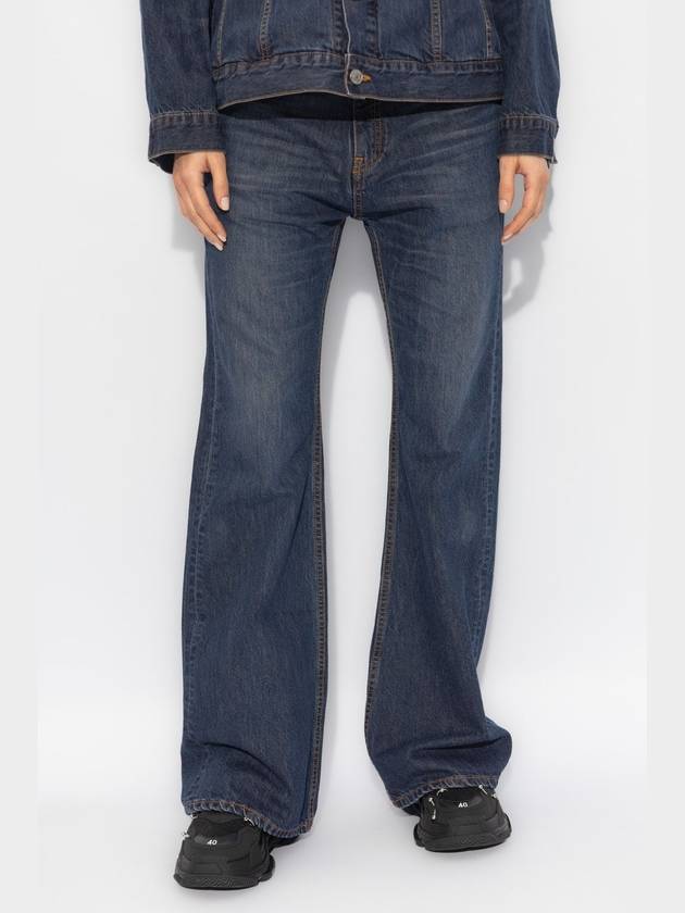 Balenciaga 24 ss flare jeans in Japanese denim 775621 TOW58 4673 B0230993290