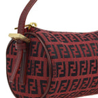 Fendi Red Zucchino Mini Handbag