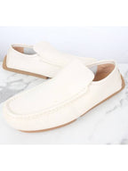 Bottega Veneta Leather Driving Loafer White 43 5 285