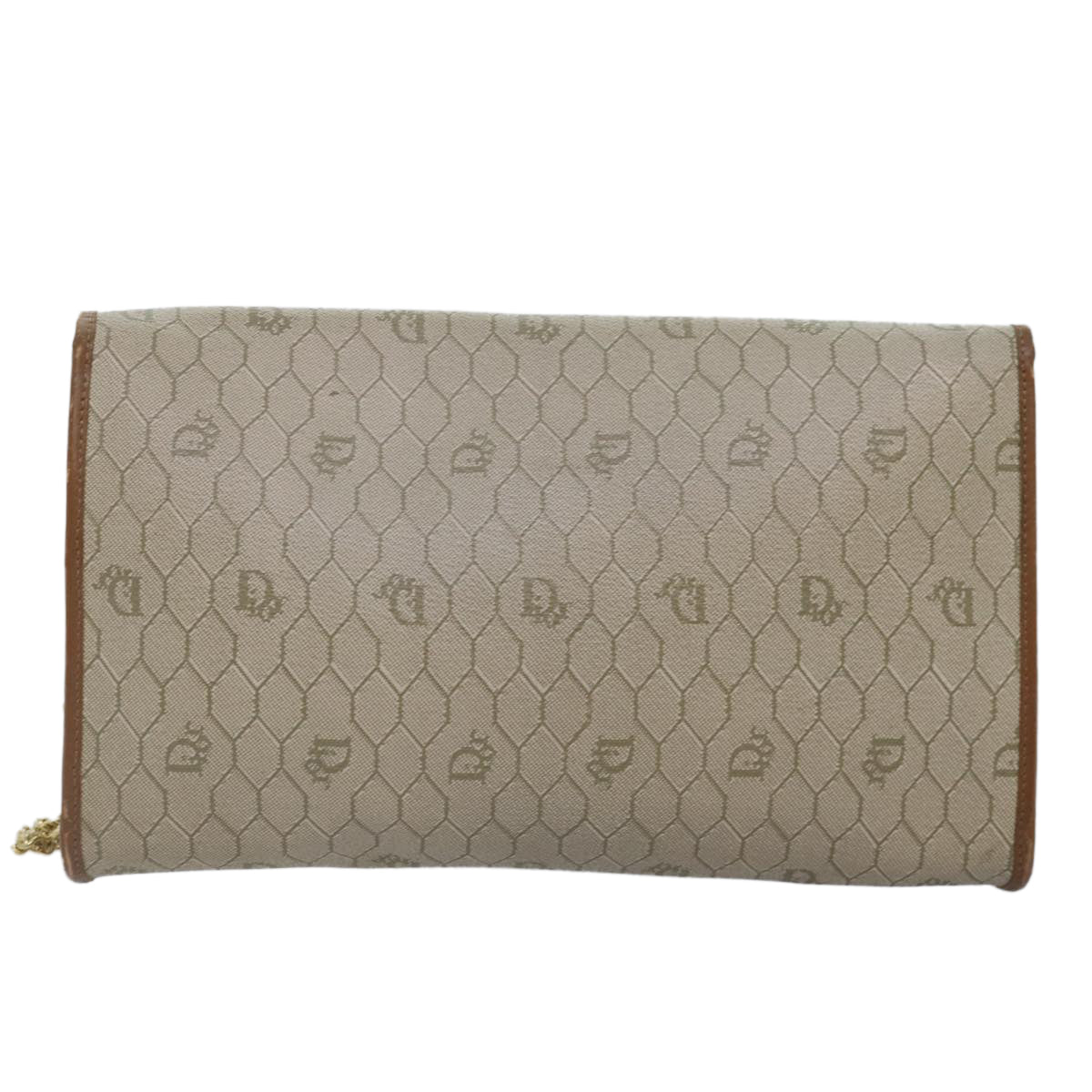 Dior Honeycomb  Canvas Shoulder Bag (Pre-Owned)