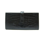 Hermes Wallet H1115 Ladies Wallet Black