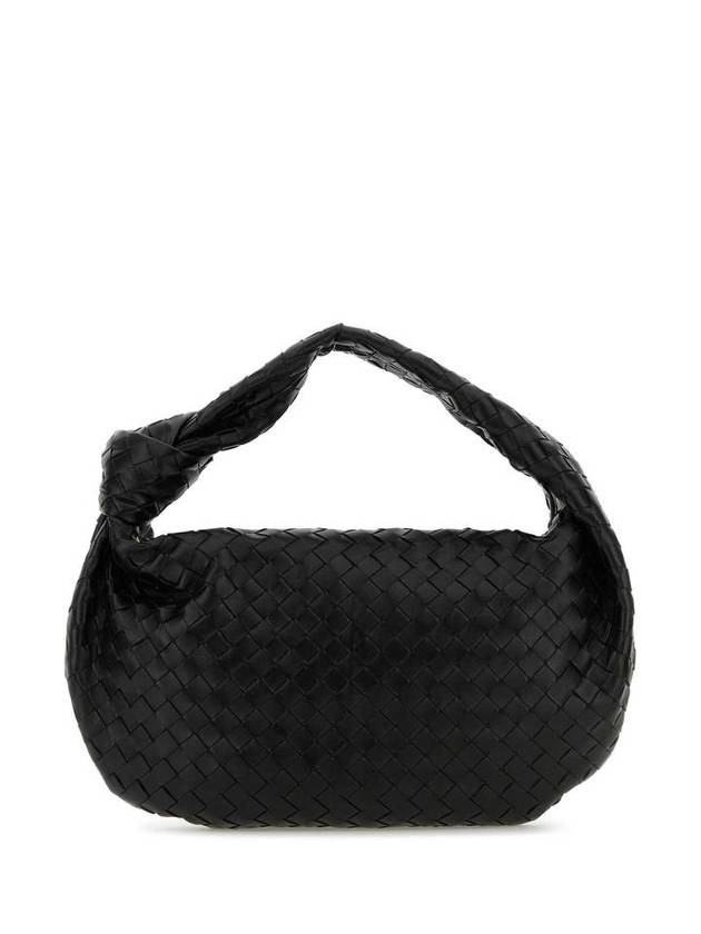 Bottega Veneta Intrecciato Jody Small Shoulder Bag Black