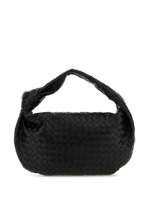Bottega Veneta Intrecciato Jody Small Shoulder Bag Black