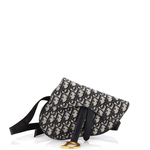 Dior Saddle Belt Bag Oblique Canvas