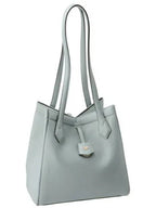 Fendi Origami Medium Leather Tote Bag Blue