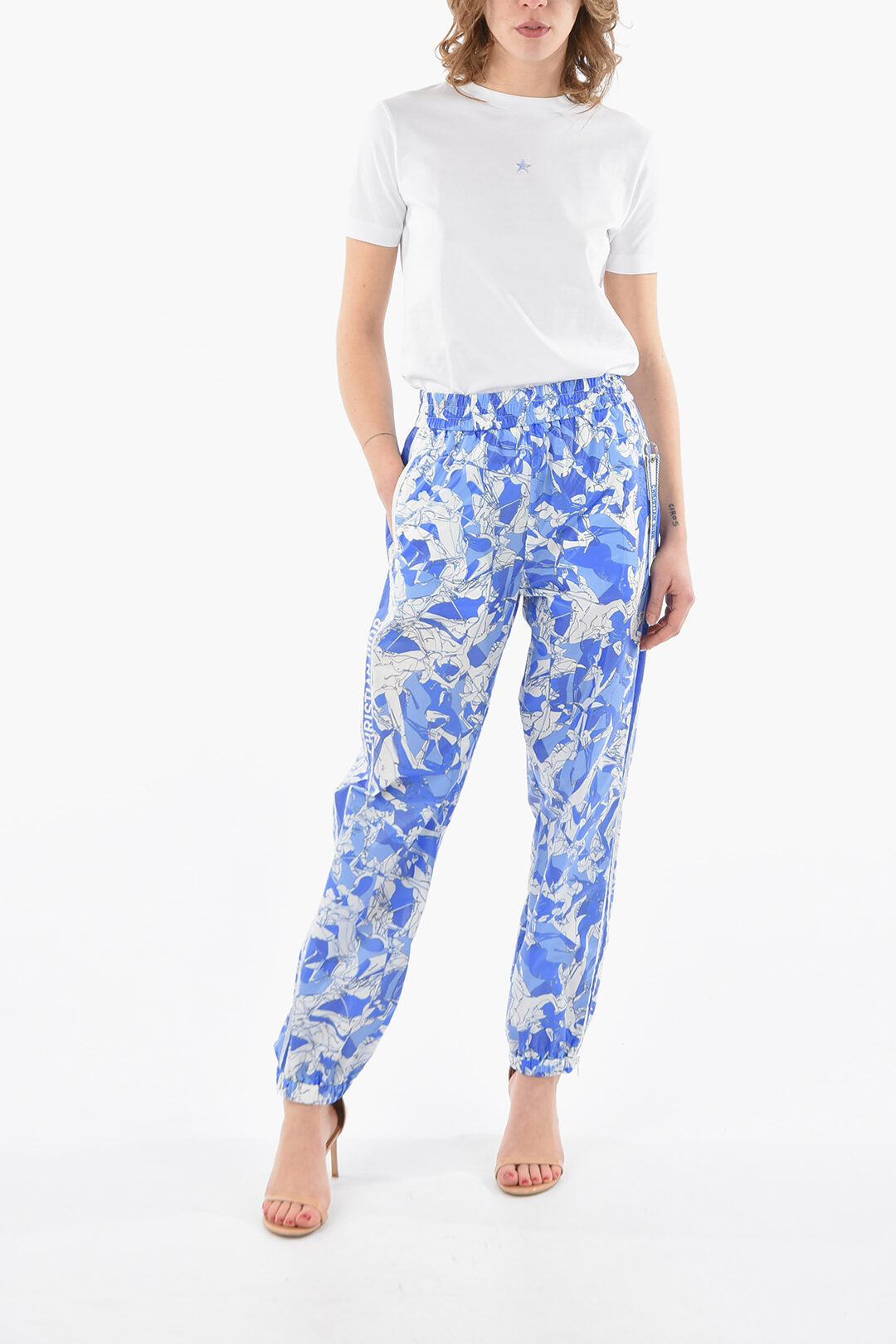 Dior CRUISE Caryatids Printed Nylon Pants