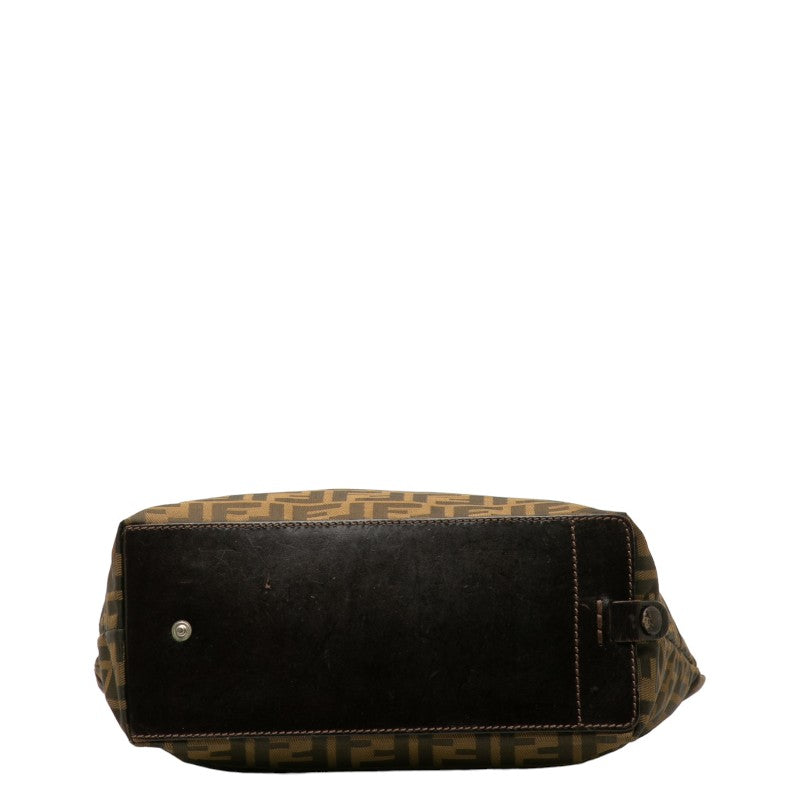 Fendi Brown Zucca Tote Handbag