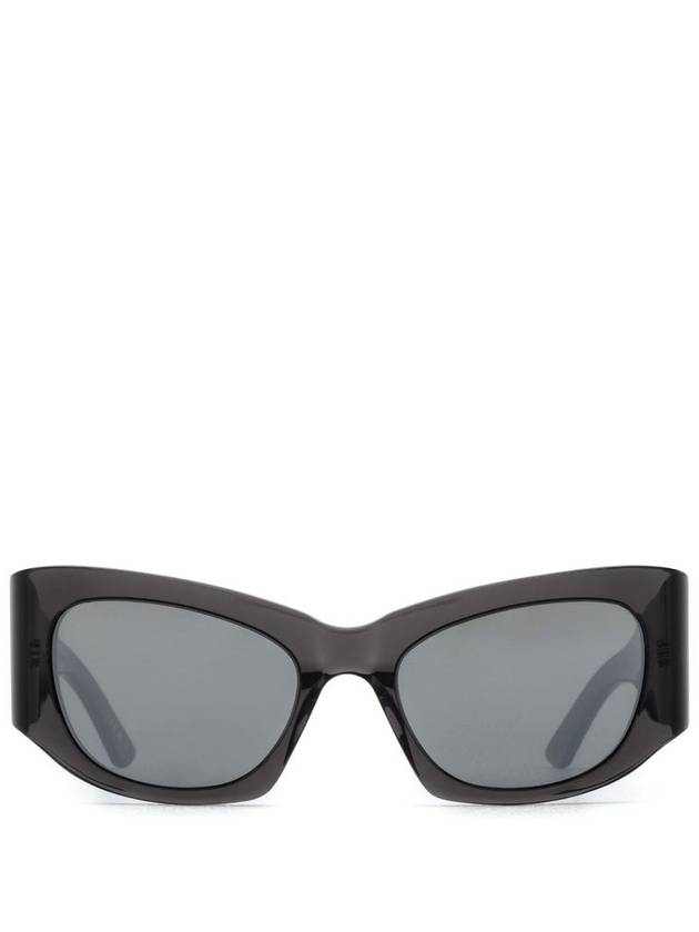Balenciaga Sunglasses BB0327S 003 GRAY GRAY SILVER