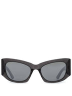 Balenciaga Sunglasses BB0327S 003 GRAY GRAY SILVER