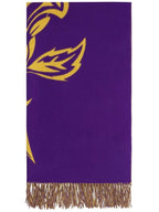 Burberry rose-print cashmere scarf Royal Pier